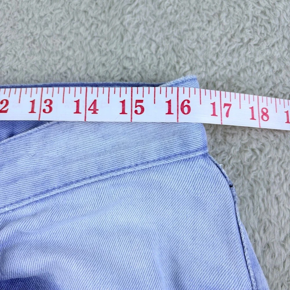 Robert Graham Jeans Mens 33 Light Wash Blue Stretch Denim Casual Designer Pants